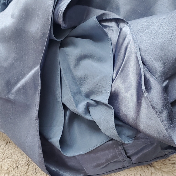 Free People Sky Blue Heart to Heart Lace Halter Neck Flare Romper NWT Size 0 - Picture 5 of 8